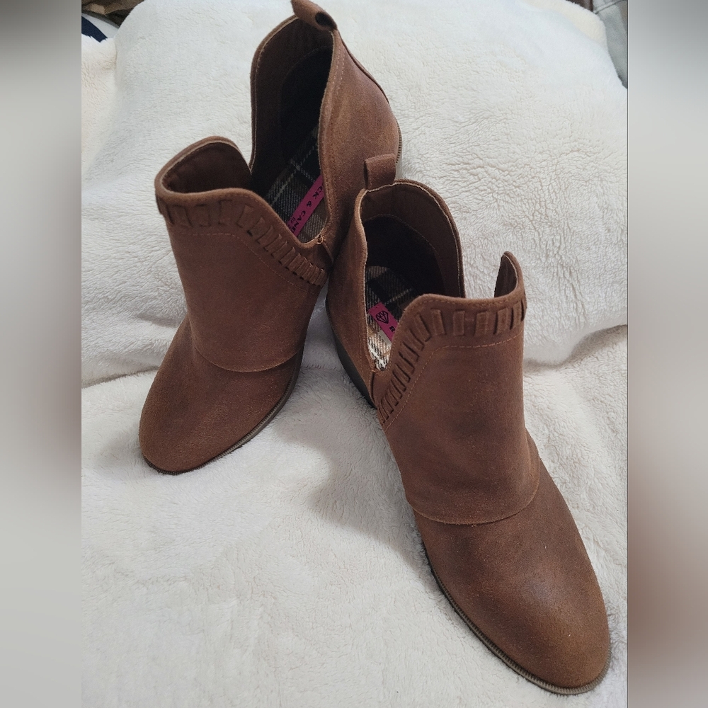 Women's Brown Rock Candy Ankle Boots